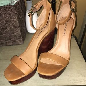 Luck Brand Wooden Wedges